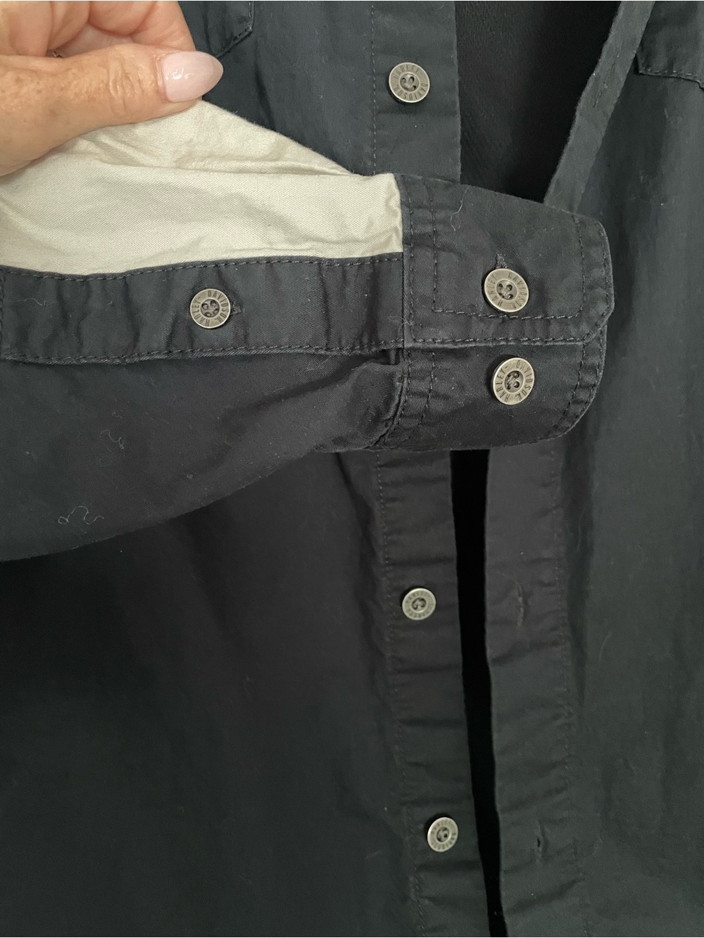 Harley-Davidson MEN'S H-D TECH VENTED SOLID Button-Up Shirt Jacket, large - Picture 3 of 7